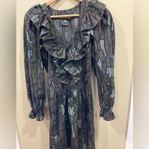 Yoli New York Los Angeles Camo Dress